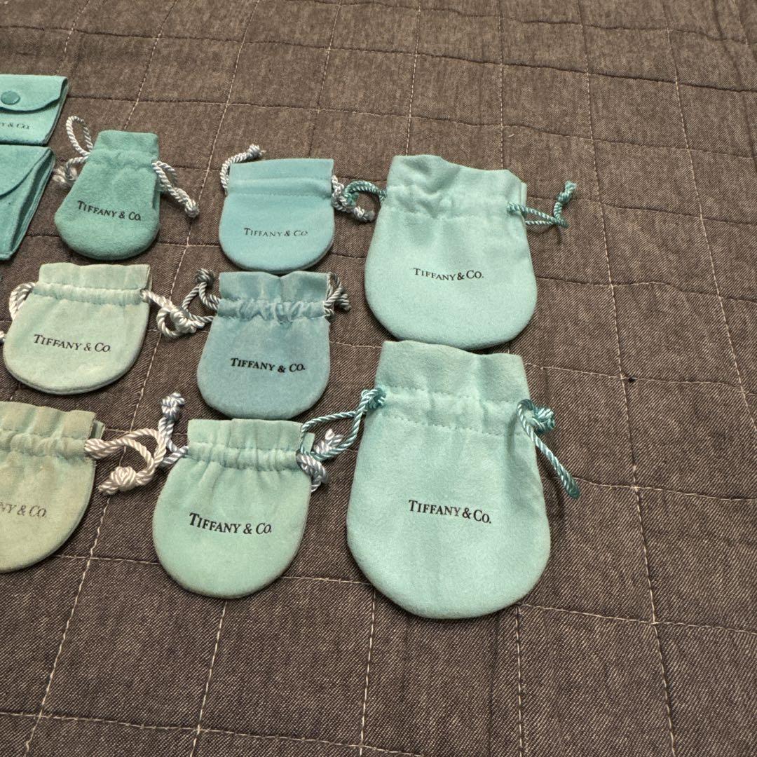 TIFFANY&Co ティファニー 箱 ジュエリーポーチ アクセサリー巾着袋
