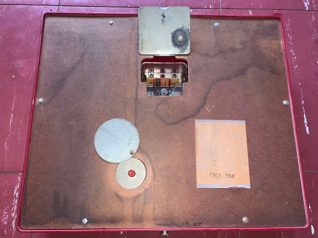 昭和レトロ　動作品　セイコー　カレンダー付　掛時計　スペースエイジ　レトロポップ