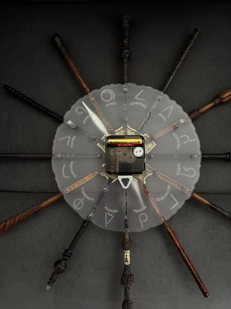 ハリー・ポッター ワンド ウォールクロック 時計　壁掛け