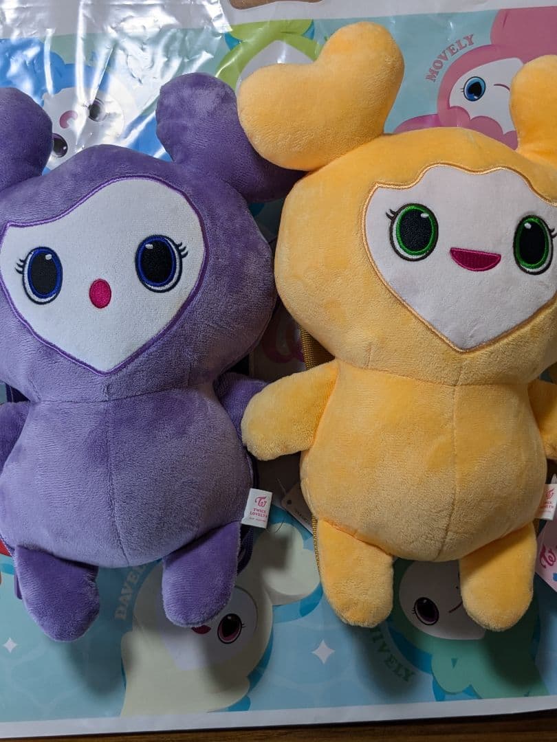 GiGO限定TWICE LOVERYS リュック ジヒョ サナ 2個セット