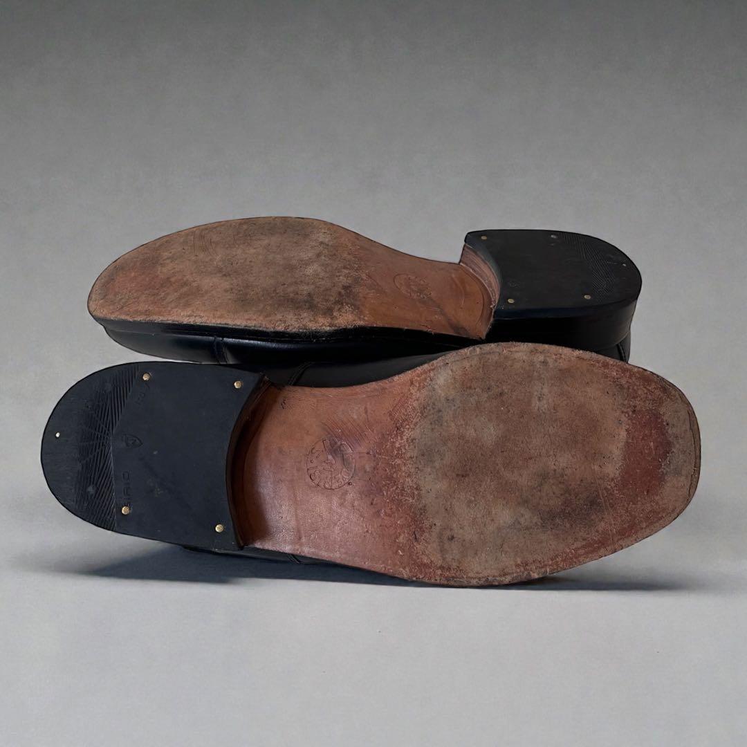 80's イタリア軍 オフィサーシューズ 41 DERISI VINTAGE