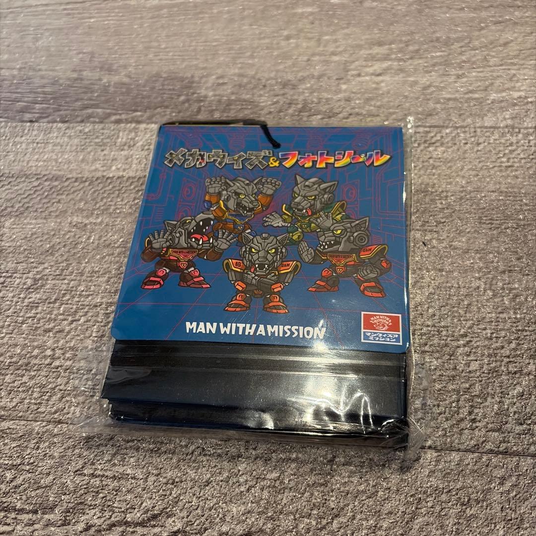 MAN WITH A MISSION メカウィズ フォトシール 渋谷限定
