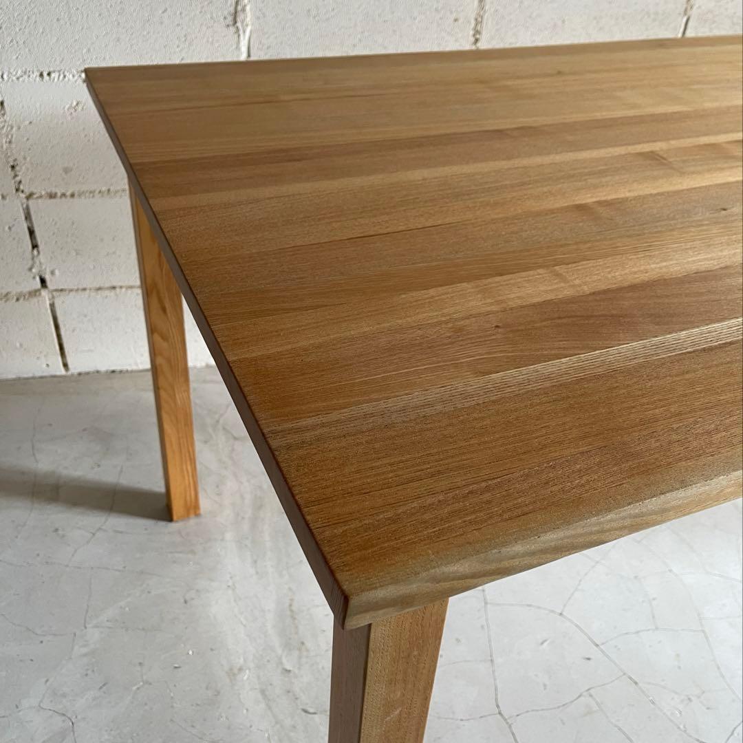 無印良品 MUJI ダイニング5点セット　タモ材　オーク無垢材　165サイズ