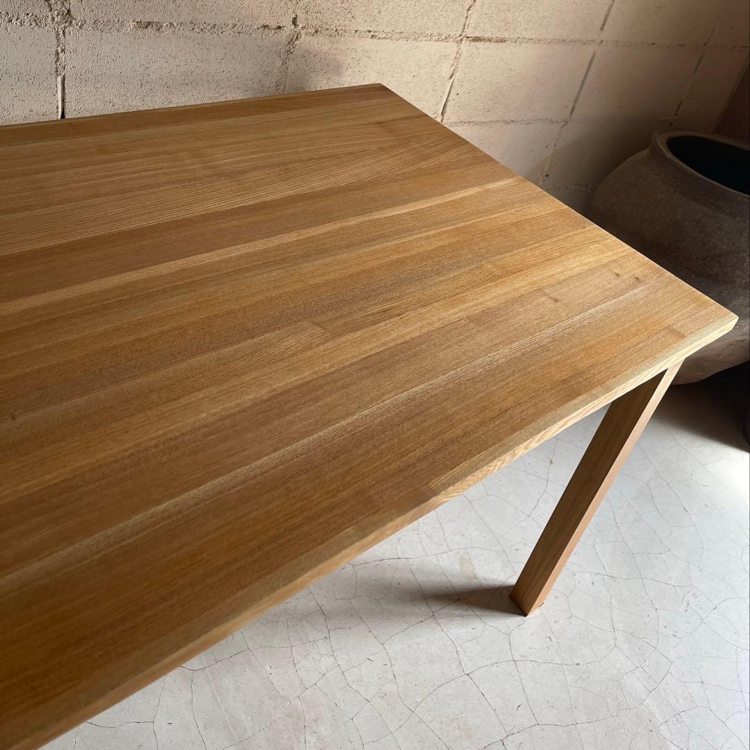 無印良品 MUJI ダイニング5点セット　タモ材　オーク無垢材　165サイズ