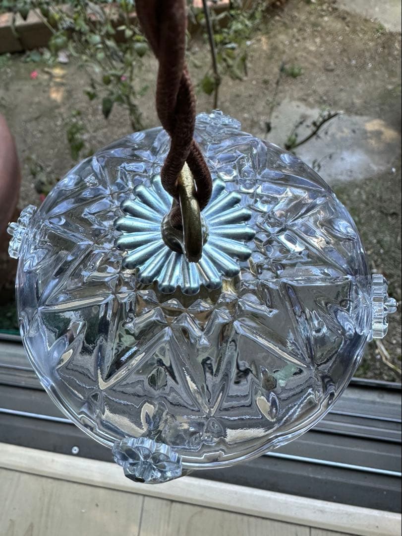 20's フランス アンティーク とても長いレインドロップのミニ