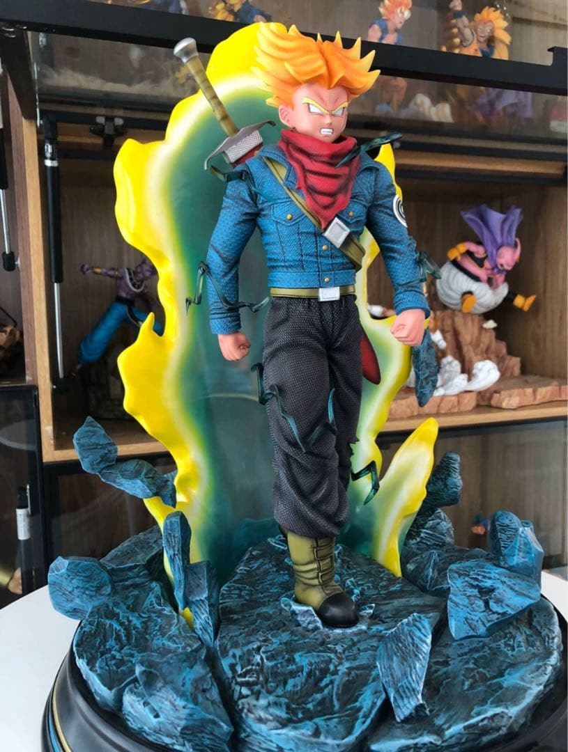 ドラゴンボール トランクス ガレキ ガレージキット スタチュー X⑦