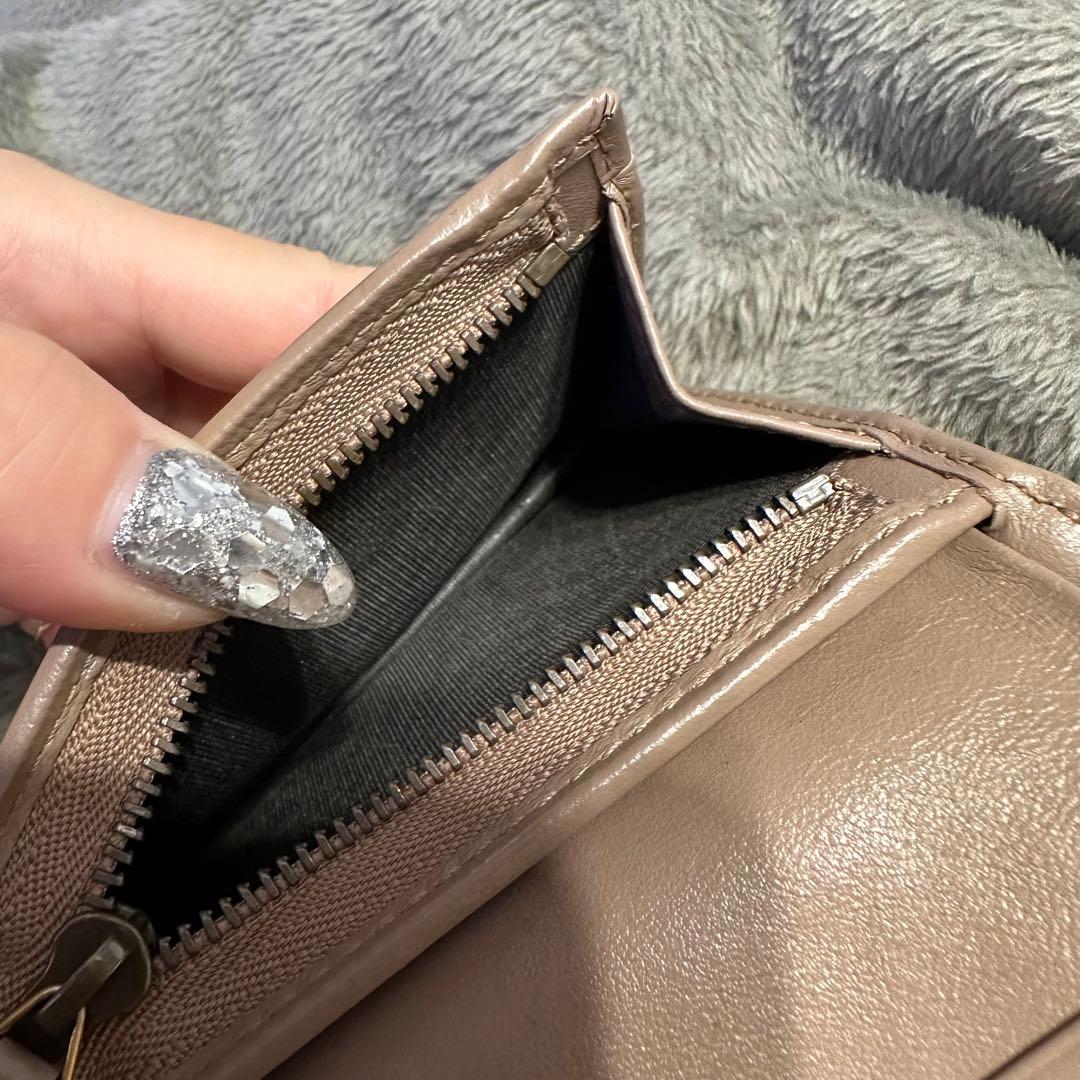 GUCCI GGマーモントキルティング二つ折りミニ財布 GUCCI 財布GGマー