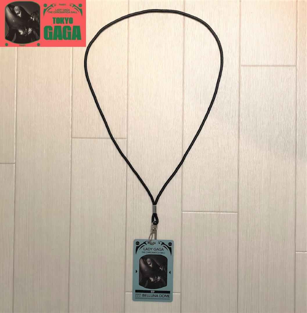 LADY GAGA レディガガ ライブ ラミネートパス VIP席限定グッズ - メルカリ