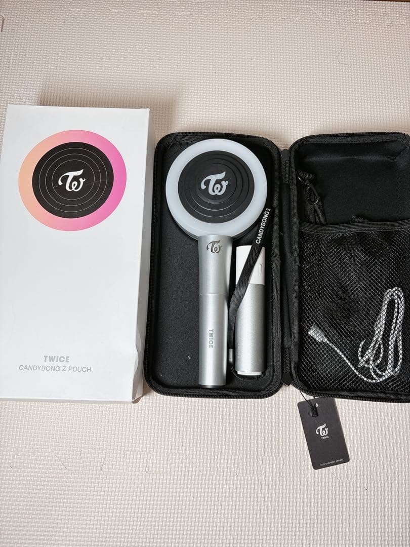 TWICE CANDYBONG Z ペンライト シルバー 【セット】 - メルカリ