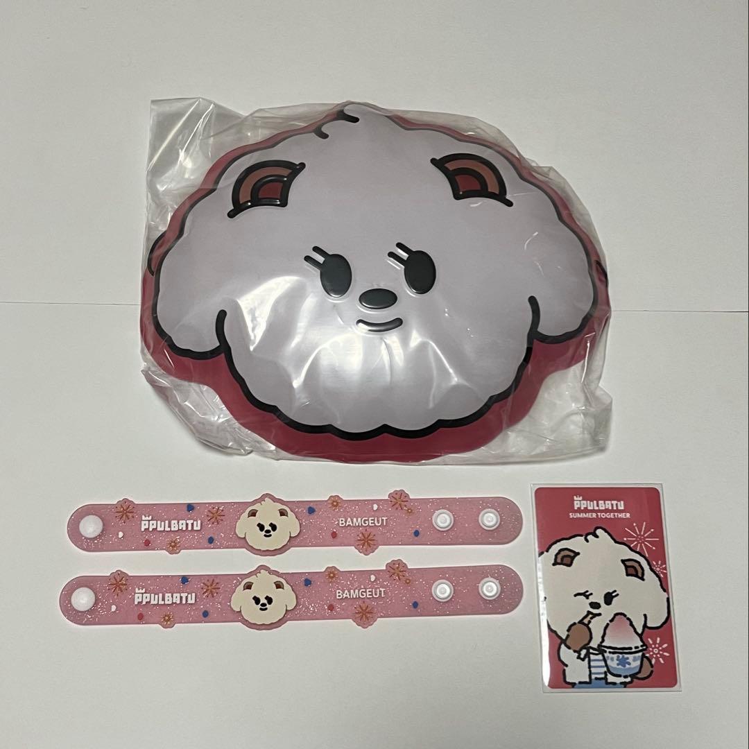 TXT ボムギュ プルバトゥ バムグッ ポップアップ キーリング トレカ