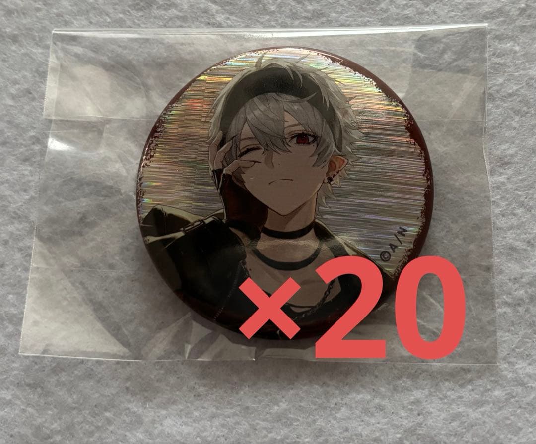 にじさんじ ChroNoiR 7周年 くろのわ 缶バッジ 葛葉