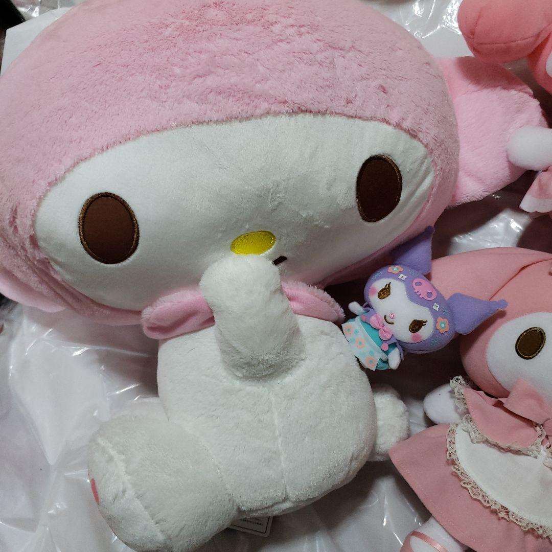 マイメロディ　超超BIGぬいぐるみ　ガーリースイートピンク　クロミ　マスコット