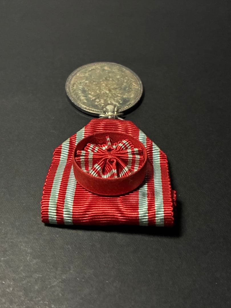明治21年 日本赤十字社 特別社員章｜純銀製 勲章｜箱・略綬付｜当時物｜美品