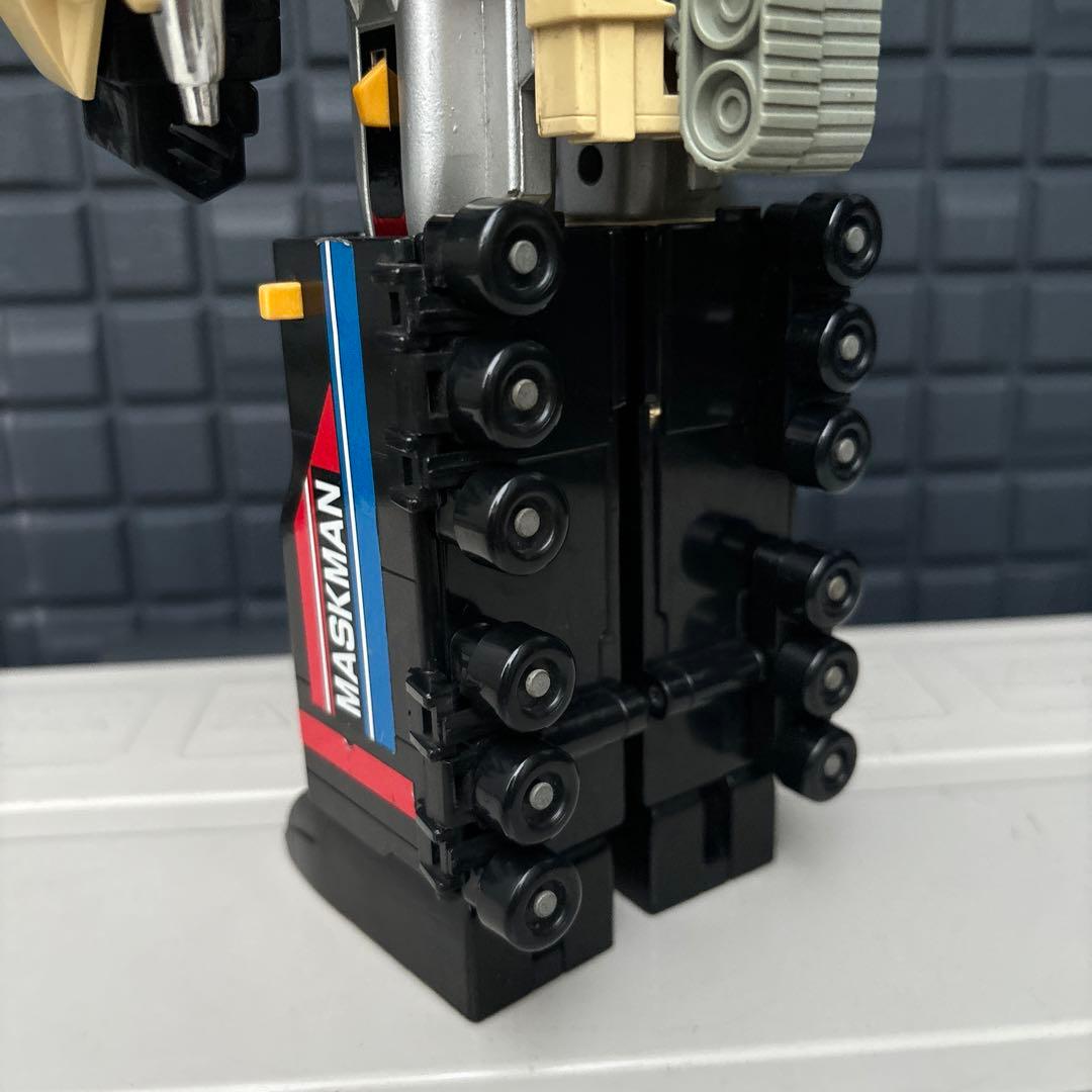 BANDAI 1987年 DX超合金 光戦隊マスクマン 光速合体グレートファイブ