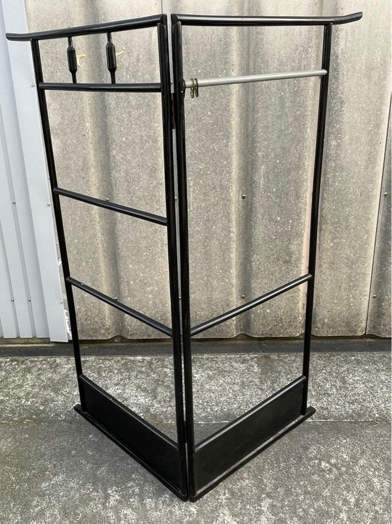 稀少/古道具/当時物/無垢材/木製/衣紋掛け/衣桁/着物掛け/23 稀少