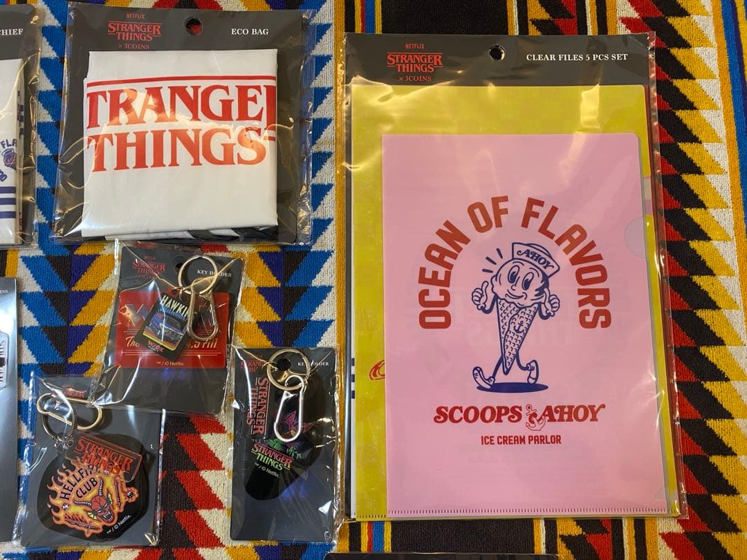 【新品・未使用】ストレンジャーシングス　3COINS 11点セット