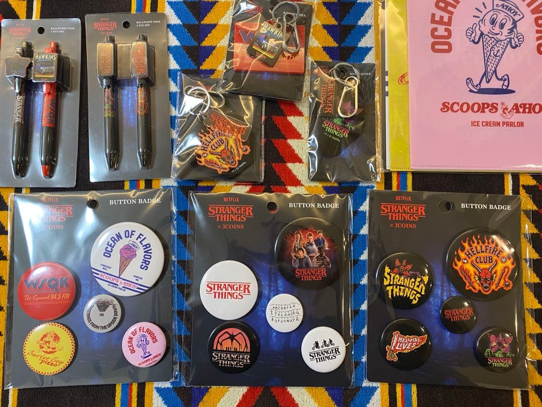 【新品・未使用】ストレンジャーシングス　3COINS 11点セット