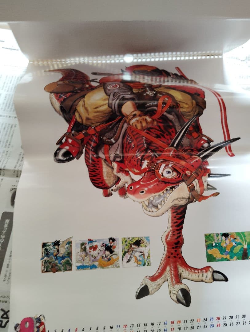 希少 ドラゴンボール コミック カレンダー 2004年 原作 イラスト 箱あり