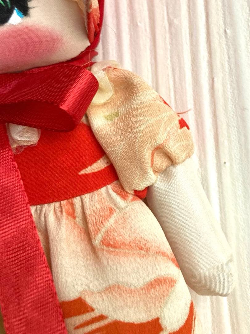 つきもとつきこの文化人形 ヘロヘロ人形 アンティーク着物 大正ロマン