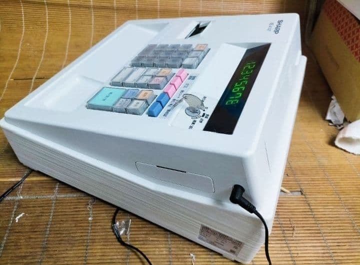 シャープレジスター XE-A147 PC連携売上管理フル設定無料 000662