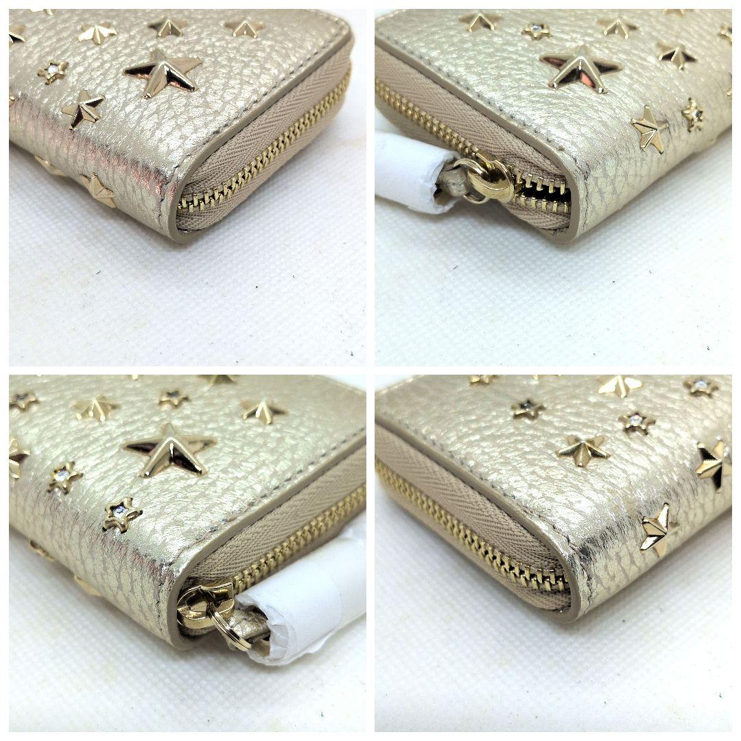 【未使用 箱付き】ジミーチュウ　ネリー　ケース　スタースタッズ　クリスタル