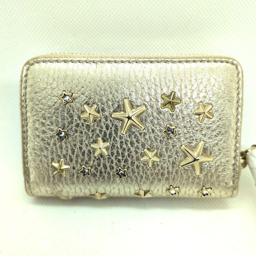 【未使用 箱付き】ジミーチュウ　ネリー　ケース　スタースタッズ　クリスタル