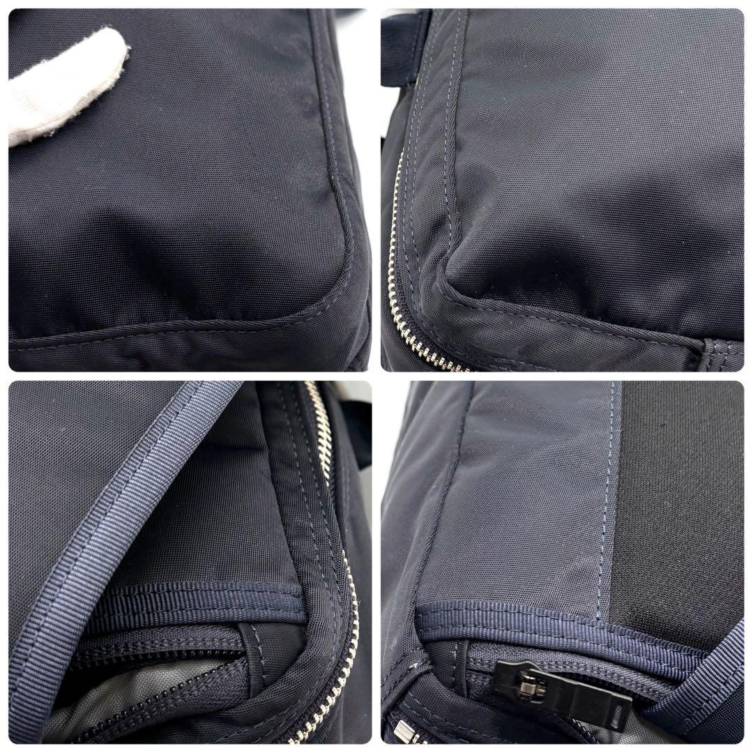 【極美品】ポーター リフト 3way ビジネスバッグ リュック A4可 ネイビー