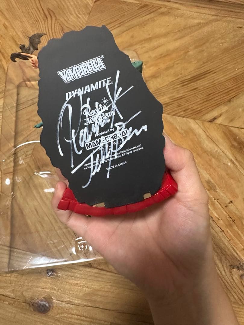 サイン入り⭐︎ロッキンジェリービーン ヴァンピレラフィギュア レア品