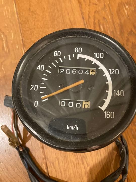 SR400 初期型 スピードメーター hj-kent SR400/純正 2H6 2J2 初期型