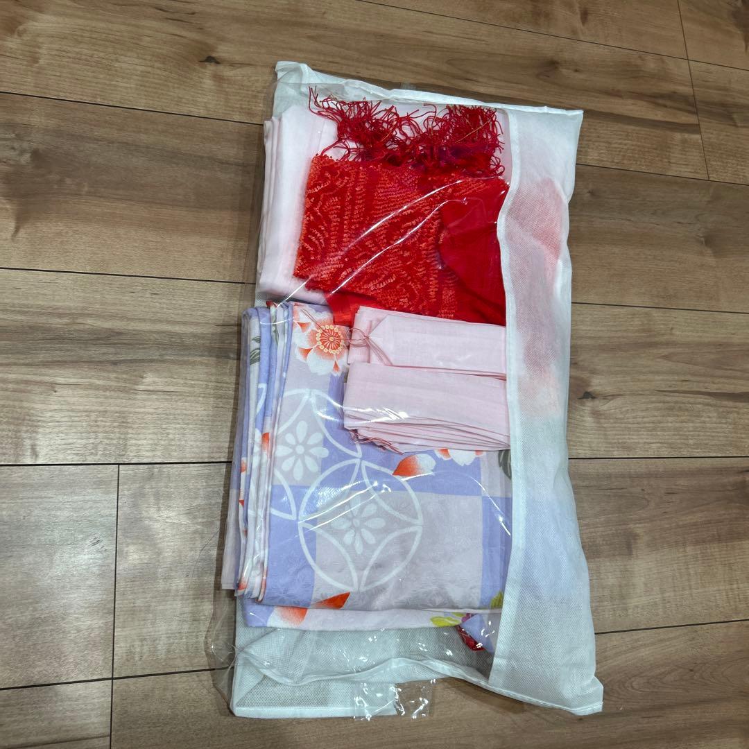 子供用花柄着物 七五三用　15点セット