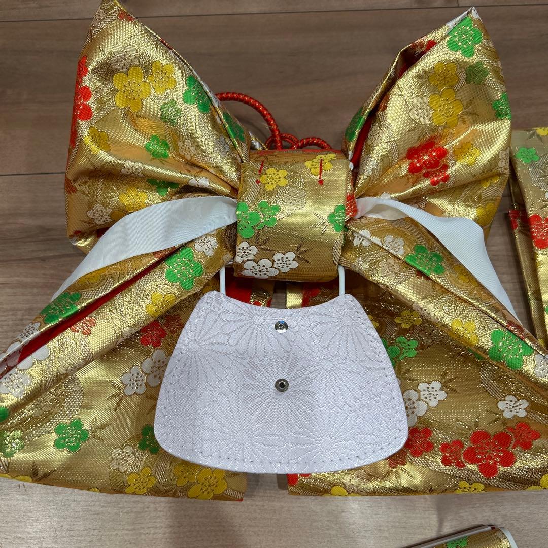 子供用花柄着物 七五三用　15点セット