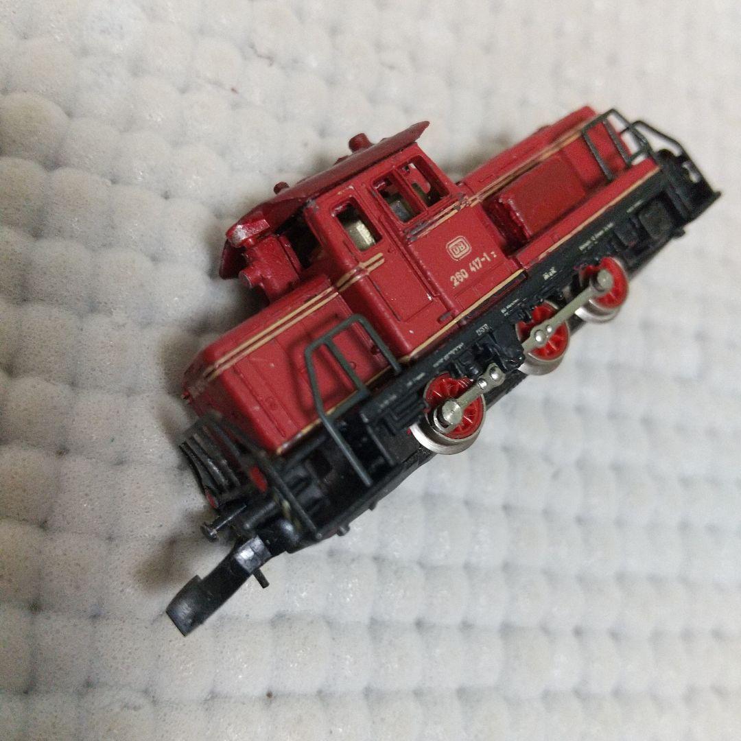 超精密！Marklin mini-club ディーゼル機関車＆客車2両／Zゲージ