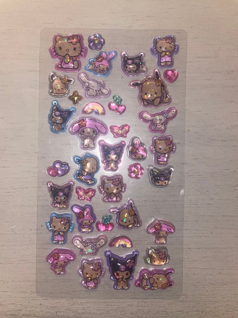 サンリオ日焼け ボンボンドロップシール