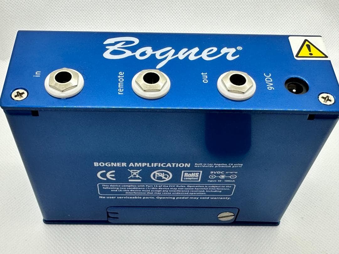 Bogner Ecstasy Blue ギターエフェクター 箱あり