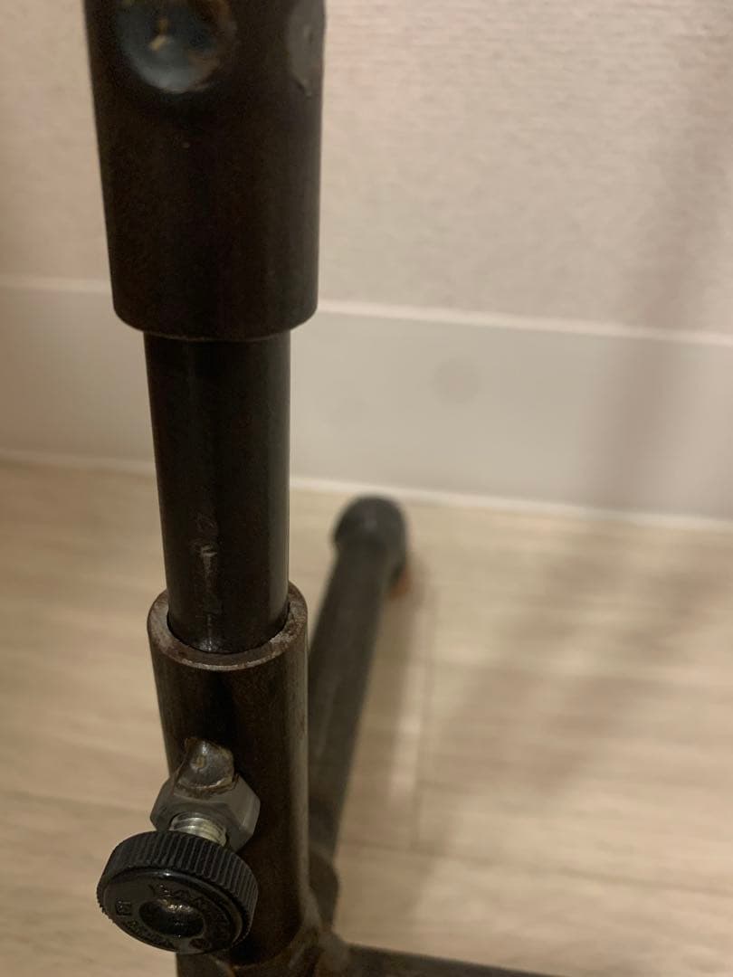 ✨ダブルスタンダード　職人ハンドメイド鉄製ハンガーラック