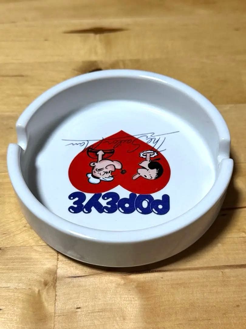 ⭐️希少⭐️POPEYE ポパイ 陶器製灰皿 - メルカリ