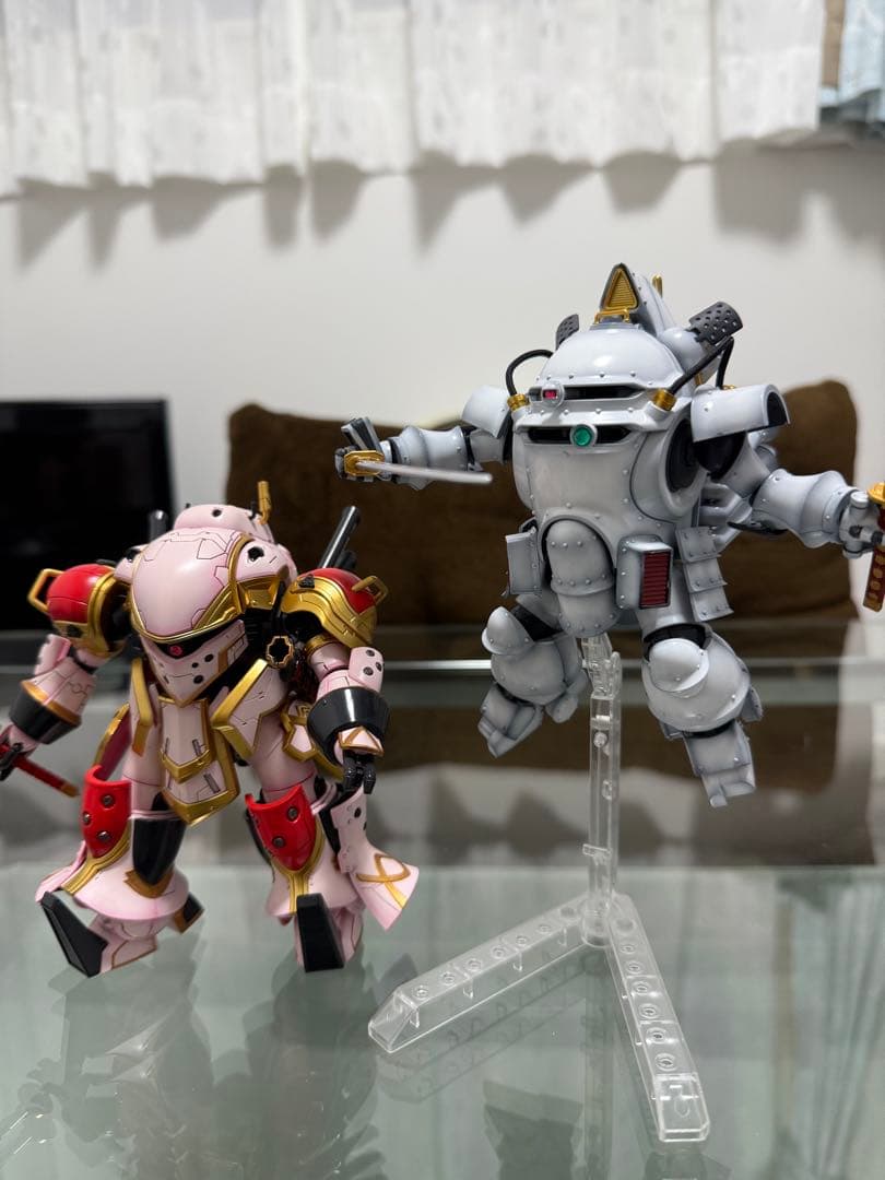 サクラ大戦　プラモデル　塗装済み Amazon | HG サクラ大戦 霊子戦闘機・無限(天宮さくら機) 1/24スケール