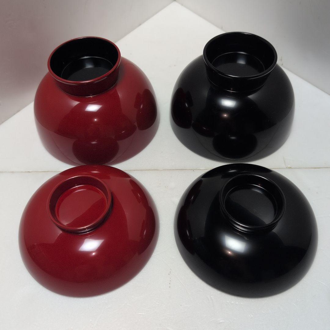 越前漆器　夫婦雑煮椀