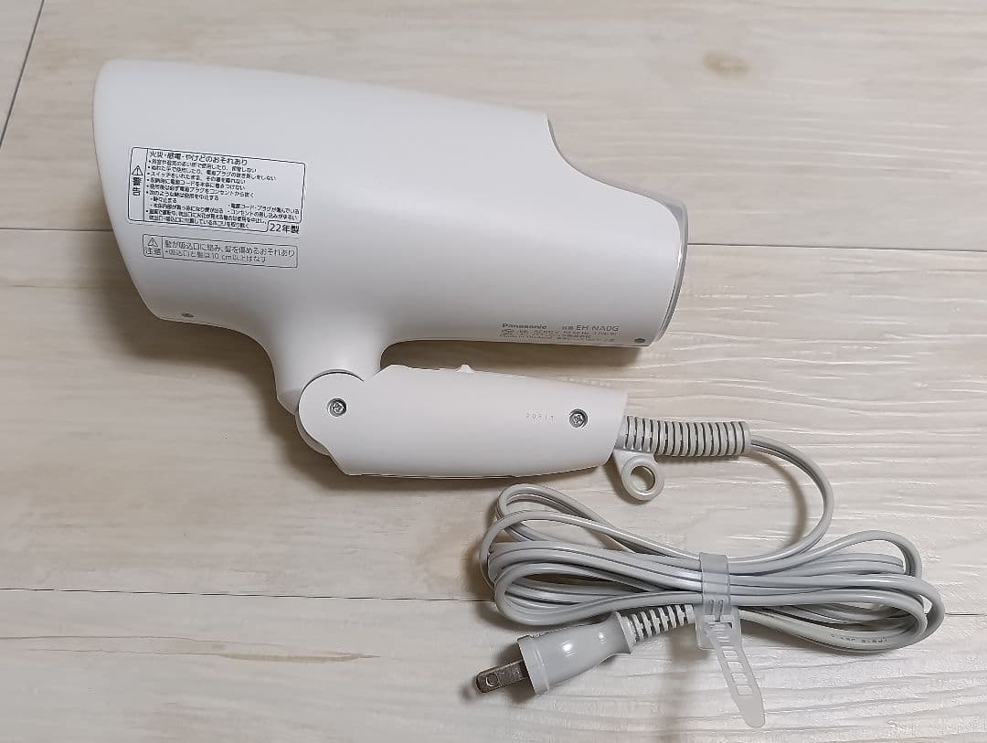 パナソニック ナノケア Panasonic EH-NA0G 22年製 WH 02