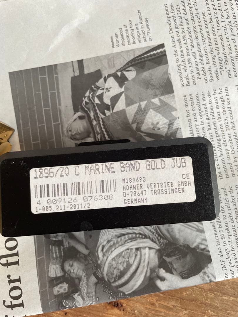 美しい　小さな　C ハーモニカ　HOHNER 箱付き