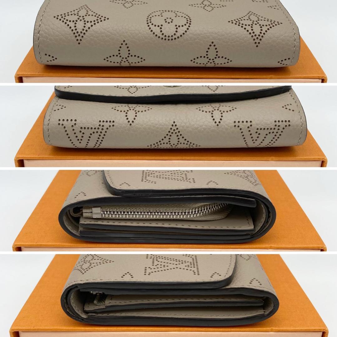 IC　ルイヴィトン　イリス　コンパクト　マヒナ　ガレ　折り財布　754