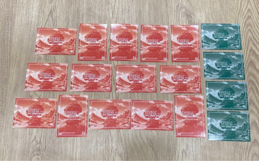 Mrs. GREEN APPLEフォトカード