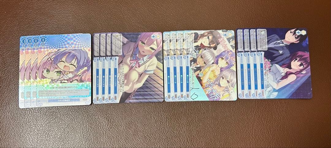 ヴァイスシュヴァルツロゼ ゆずソフト OFR.SR高レア4コン