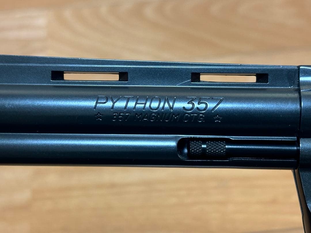 東京マルイ コルト パイソン 6インチ 絶版 希少レア ジャンク ASGK刻印有