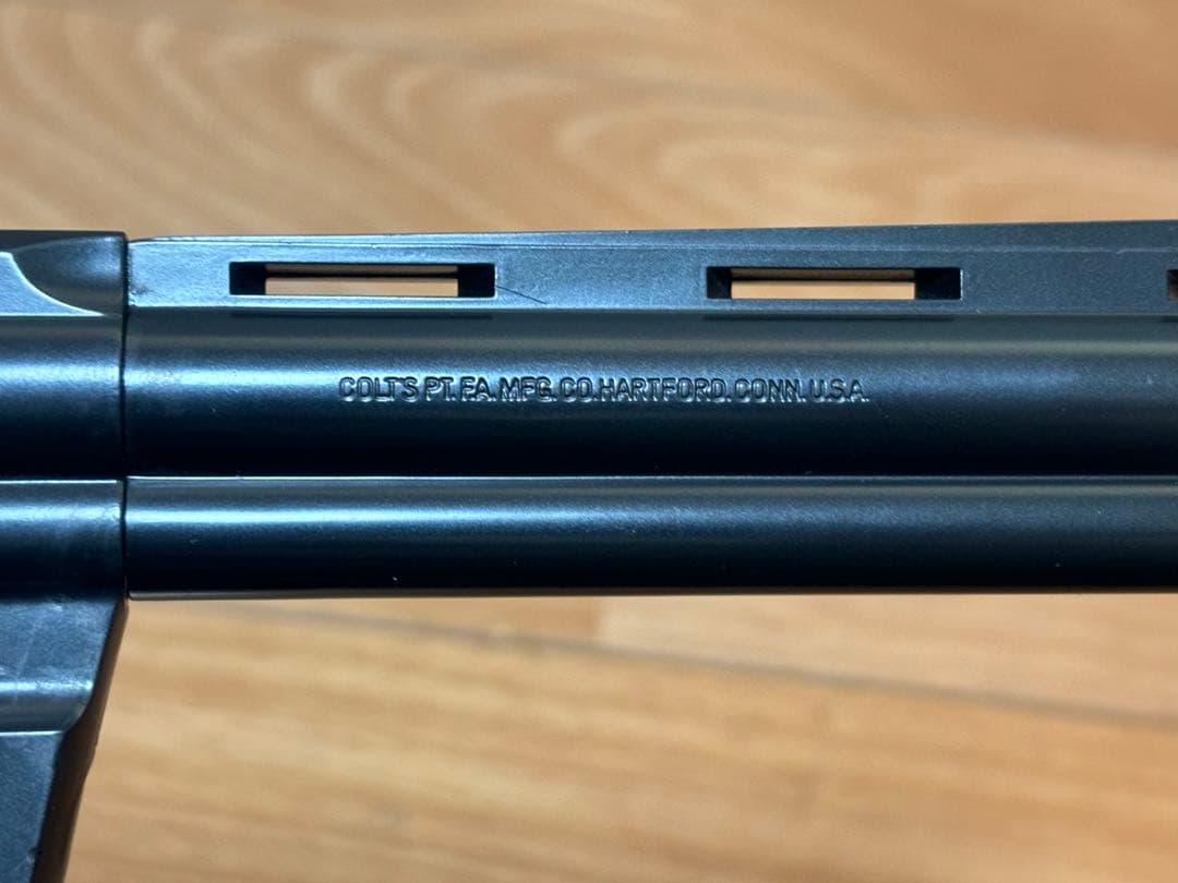 東京マルイ コルト パイソン 6インチ 絶版 希少レア ジャンク ASGK刻印有