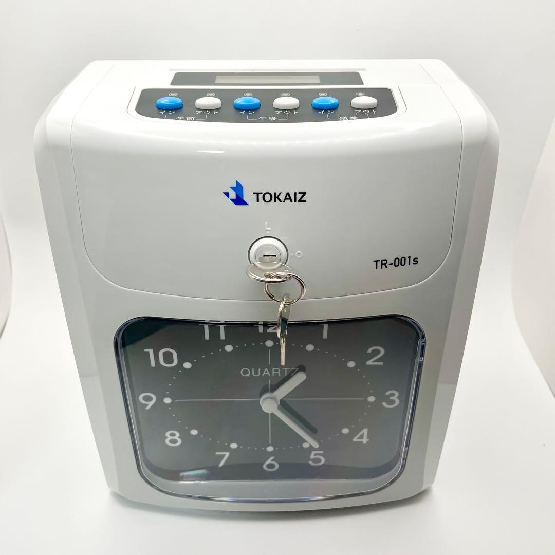 【未使用】TOKAIZ トカイ　タイムレコーダ　TR-001s タイムカード百枚