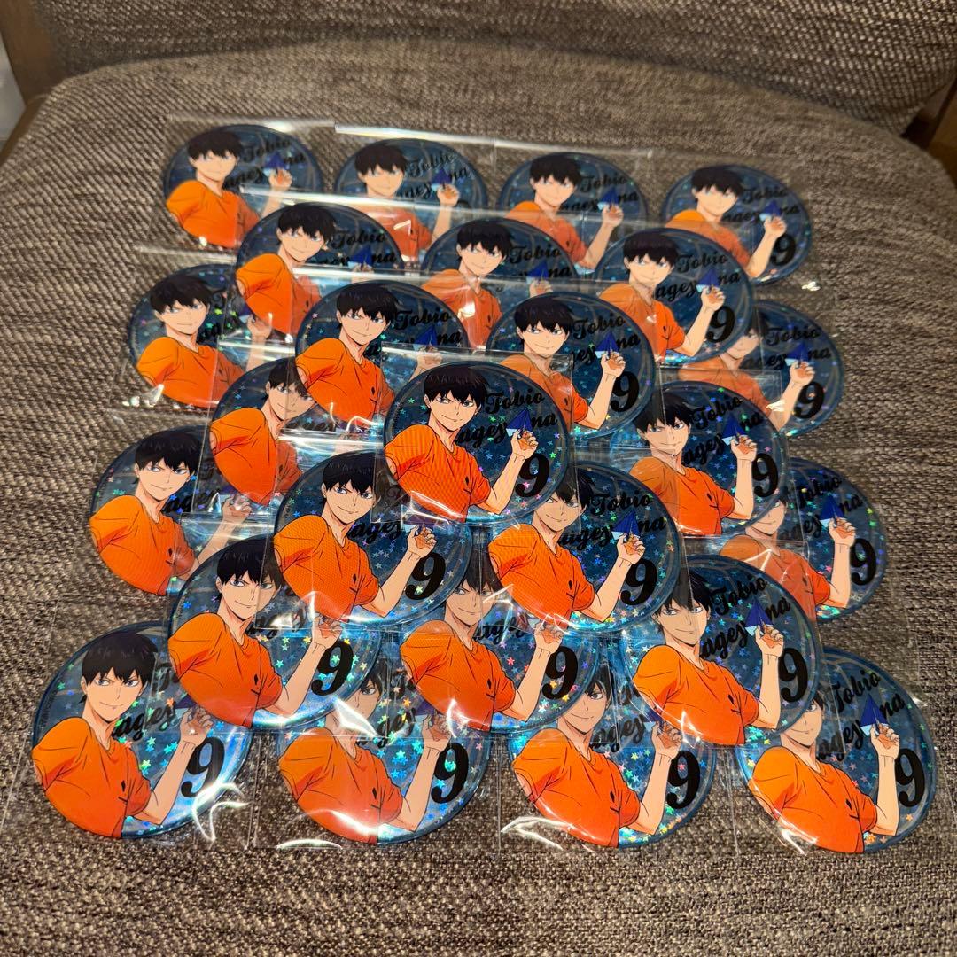 ハイキュー‼︎ セカンドシーズン 原画展 スカイツリー 缶バッジ 日向&影山