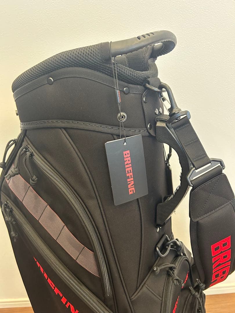 未使用 BRIEFING ブリーフィング　キャディバッグ　直営店限定