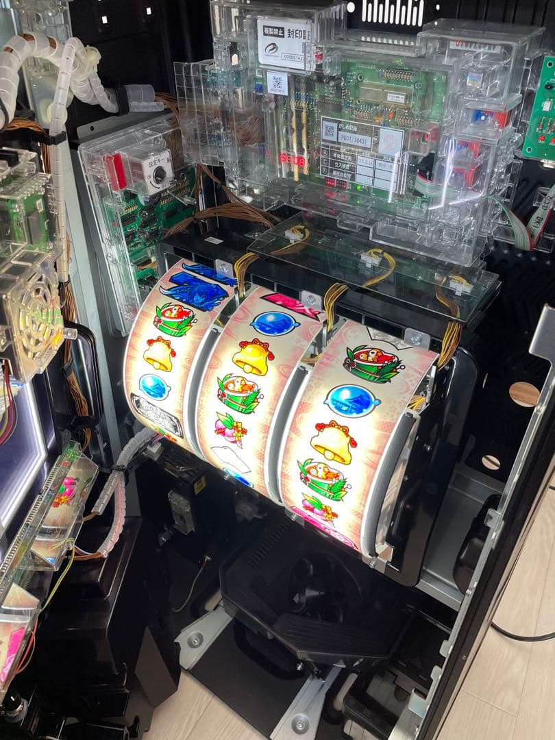 パチスロ実機！いろはに愛姫 コイン不要機