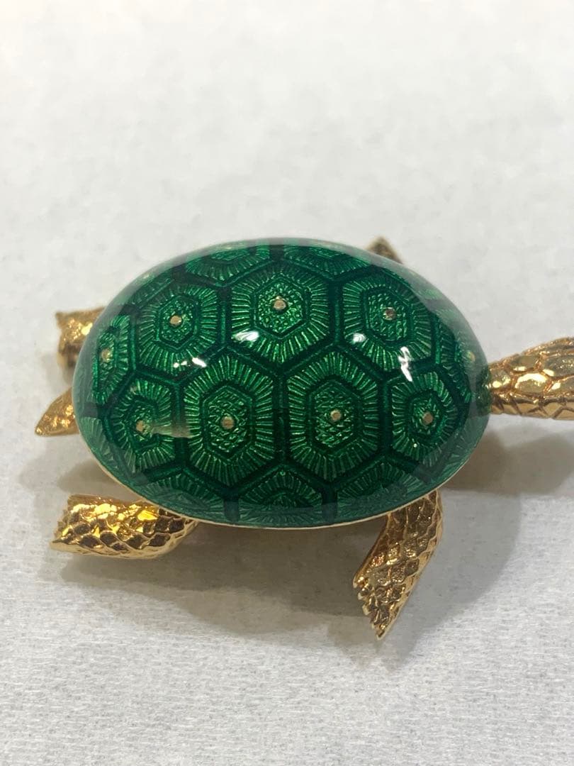 希少☆BOUCHERON☆ブシュロン 亀タートル ヘキサゴン ブローチ - メルカリ